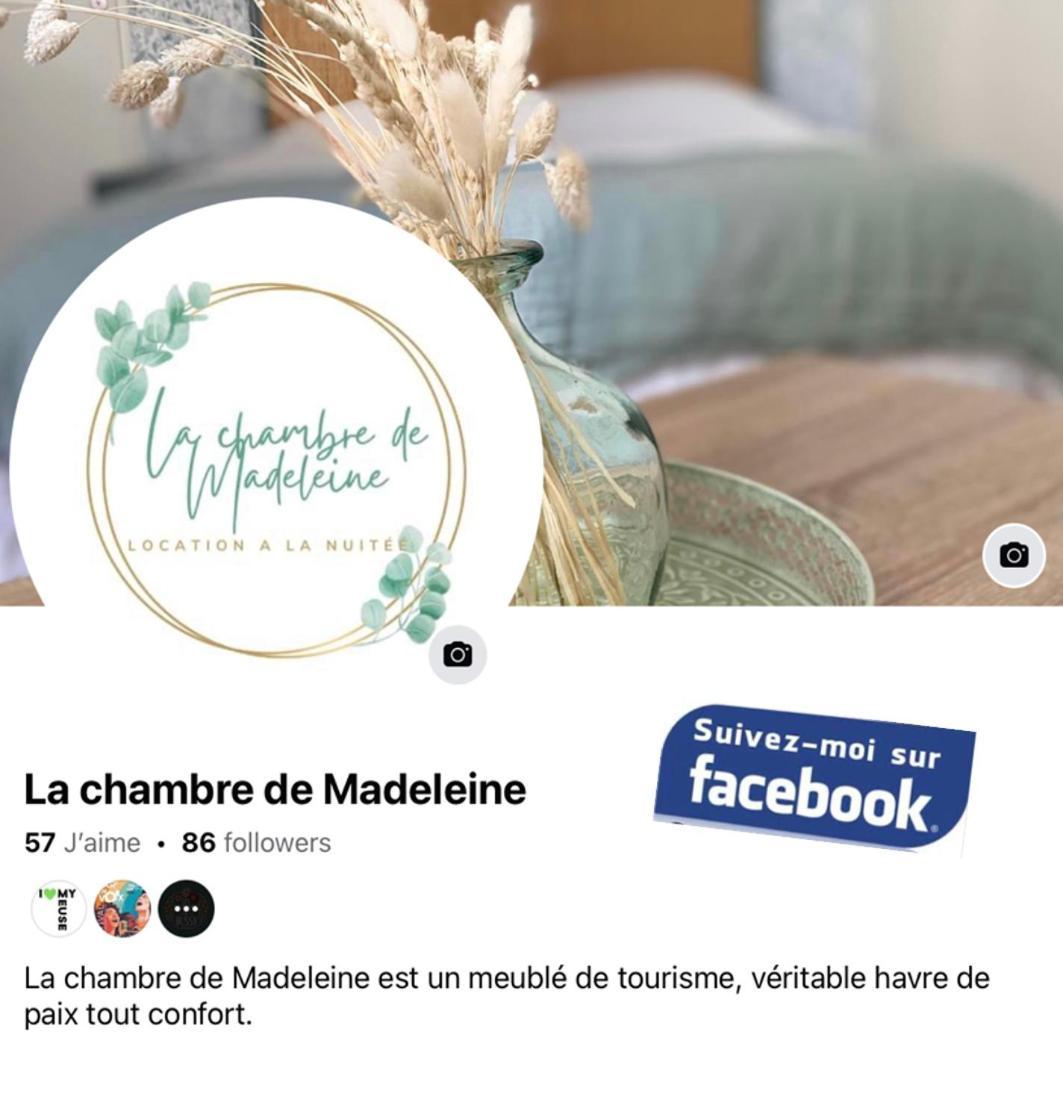 La Chambre De Madeleine Commercy Esterno foto